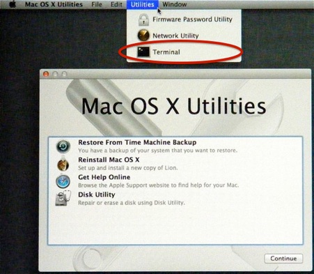 master password for mac